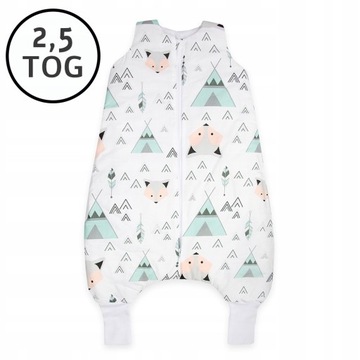 Śpiworek z nogawkami 86-104 M Całoroczny WZORY!