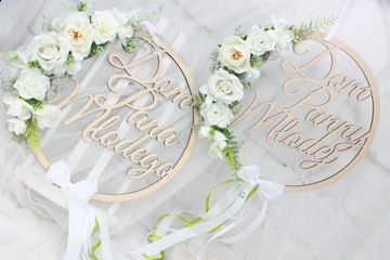 Цветочный обруч для сладкого стола, украшение свадьбы