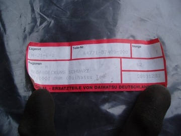 KRYT KOLA REZERVY DAIHATSU TERIOS 1