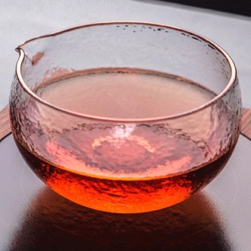 Стеклянная чаша для матча с носиком. Гладкая, устойчивая к царапинам, церемониальная.