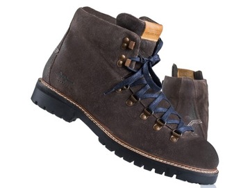 Buty męskie, zimowe Pepe Sherpa Boot PMS50166 884