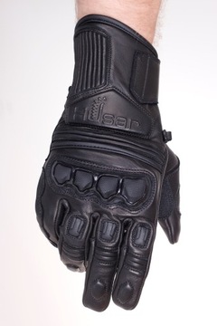 КОЖАНЫЕ МОТОЦИКЛОВЫЕ ПЕРЧАТКИ HUSAR XR ONE, черные
