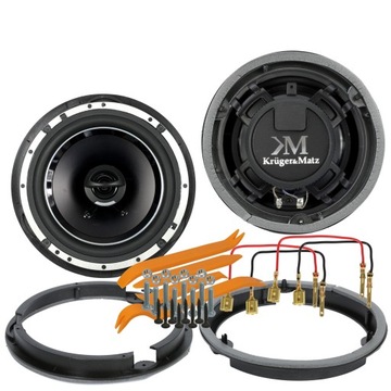 Głośniki samochodowe dwudrożne 6,5