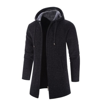 Sweter Rozpinany Gruby Ciepły GRUBY Sweter Rozpinany