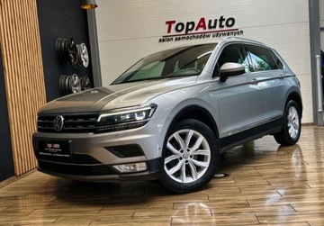 Volkswagen Tiguan II SUV 1.4 TSI 150KM 2017 Volkswagen Tiguan DSG FULL LED navi virtual SKORA PERFEKCYJNY bezwypadk, zdjęcie 13