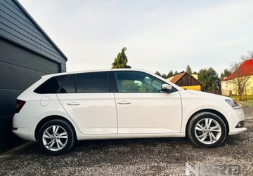 Skoda Fabia III Hatchback Facelifting 1.0 TSI 95KM 2021 Skoda Fabia Bezwypadkowy, CiezarowyOsobowy, FV23, Polski Salon Benzyna, zdjęcie 1