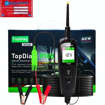 TESTER OBWODÓW MULTIMETR PS100 P100 CYFROWY 0V-70V