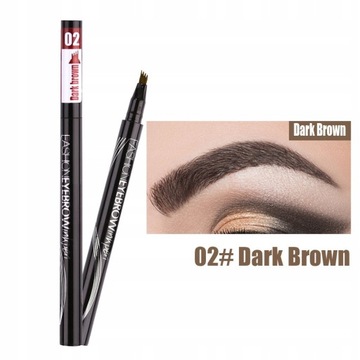 Waterproof Natural Eyebrow Pen Four-claw Eye