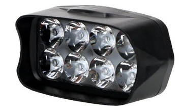 ГАЛОГЕННАЯ ФАРА 8x LED МОТОЦИКЛ MOTOR QUAD