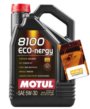Olej silnikowy Motul 8100 ECO-NERGY 5W30 5 L - 102898