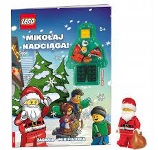 LEGO - MIKOŁAJ NADCIĄGA figurka + worek + klocki