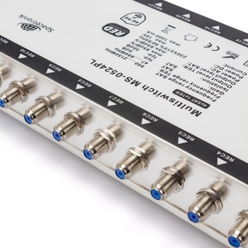 Мультипереключатель Spacetronik Pro Series MS-0524PL 5/24