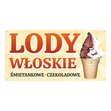 БАННЕР МОРОЖЕНОЕ ВАФЛИ УЗОРЫ 2х1м