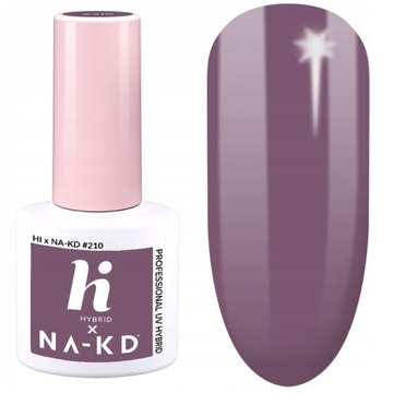 HI HYBRID LAKIER HYBRYDOWY 210 DUSTY PINK 5ml