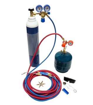 КОМПЛЕКТ ПИВОВАР-СПАВ. КИСЛОРОДНЫЕ БАЛЛОНЫ 10Л + ПРОПАН 3КГ