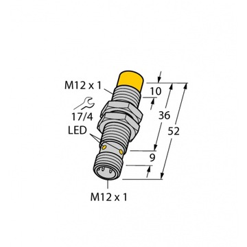 Czujnik indukcyjny NI8-M12-AP6X-H1141 TURCK