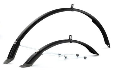 SIMPLA 28-дюймовые велосипедные крылья UBIQUIT для городских велосипедов, полностью черные