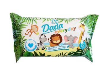DADA ЕЖЕДНЕВНЫЕ ВЛАЖНЫЕ САЛФЕТКИ 7X72 ШТ