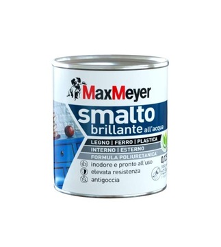 WODNA EMALIA POLIURETANOWA TURKUSOWA MAXMEYER BRILLIANT 0,125 L