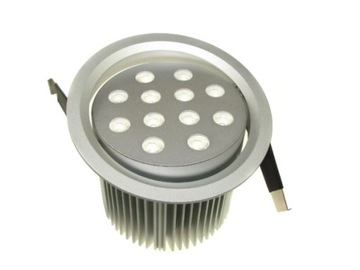 OPRAWA LEDOWA TAURI 12*1W WW SREBRNA