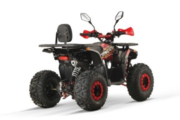 Dustrider 125 cc automat quad spalinowy KOŁA 8 czerwony