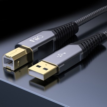 КАБЕЛЬ ПЕРЕХОДНИКА FIIO LA-UB1 USB A — USB B, 1 м