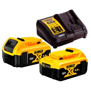 Комбо 2 DCD709 DCF809 2x5 Ач 18 В DEWALT DCK2062P2T