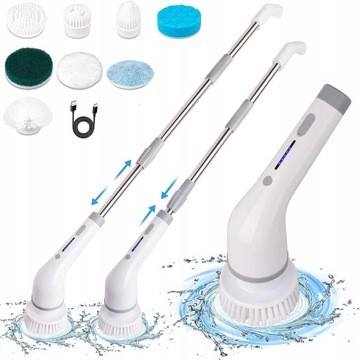 ВРАЩАЮЩАЯСЯ ШВАБРА ЭЛЕКТРИЧЕСКАЯ ЩЕТКА ДЛЯ ЧИСТКИ