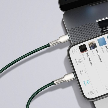 КАБЕЛЬ BASEUS USB TYPE C НА LIGHTNING ДЛЯ IPHONE PD 20ВТ 2М