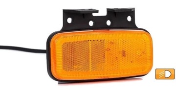 LAMPA OBRYSOWA LED FT-075 ŻÓŁTA FRISTOM PRZYCZEP