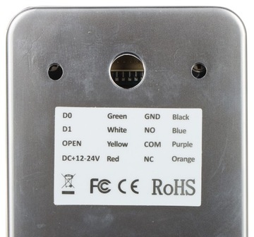 WEWNĘTRZNY AUTONOMICZNY CZYTNIK LINII PAPILARNYCH ODCISK ZBLIŻENIOWY RFID