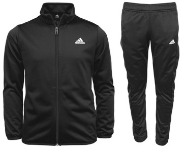 КОМПЛЕКТ МУЖСКОГО СПОРТИВНОГО КОСТЮМА ADIDAS СПОРТИВНЫЕ КОСТЮМЫ ЧЕРНЫЙ РАЗМЕР M