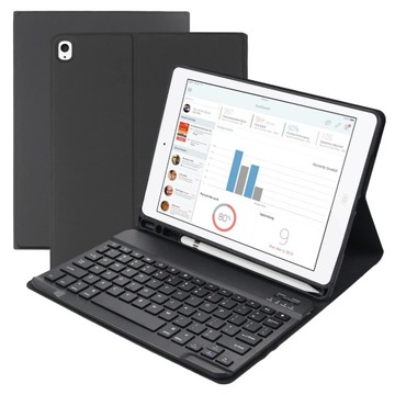 ETUI OBUDOWA Z KLAWIATURĄ DO IPAD 10.2 CZARNY