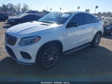 Mercedes GLE W166/C292 2018 Mercedes-Benz GLE 2018 MERCEDES-BENZ AMG GLE 43 COUPE 4MATIC 3.0 Benzyna, zdjęcie 2