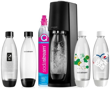 Sodastream Terra saturator do gazowania +4 butelki Limitowana edycja