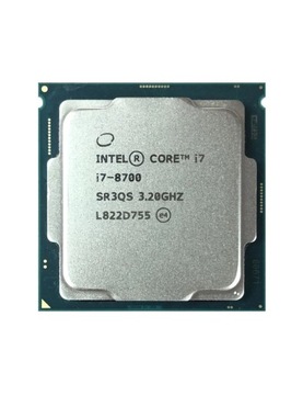 Процессор Intel Core i7-8700 6 x 3,2 – 4,6 ГГц 8-го поколения
