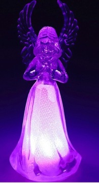 АКРИЛОВЫЙ АНГЕЛ СВЕТОДИОДНАЯ ФИГУРКА АНГЕЛА НИТЧ РОЖДЕСТВЕНСКАЯ ЕЛКА ДЛЯ РОЖДЕСТВЕНСКОЙ ЕЛКИ