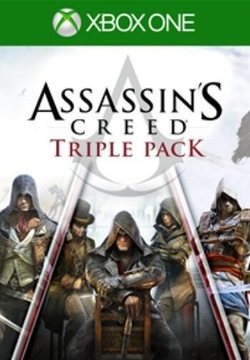 ASSASSIN'S CREED TRIPLE PACK XBOX ONE SERIES X / S KLUCZ KOD Microsoft Xbox