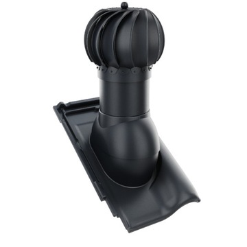 Kominek wentylacyjny OBROTOWY kulisty fi150 ROBEN MONZA KOLORY