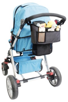 Baby Dan - Органайзер для коляски, серый меланж