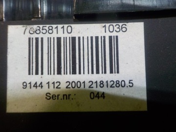 CITROEN C5 III 1.6 HDI 09R KOMBI PANEL KLIMATIZACE 96.829.415.ZD