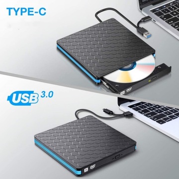 ВНЕШНИЙ CD/DVD-ПЛЕЕР USB 3.0 и Typec