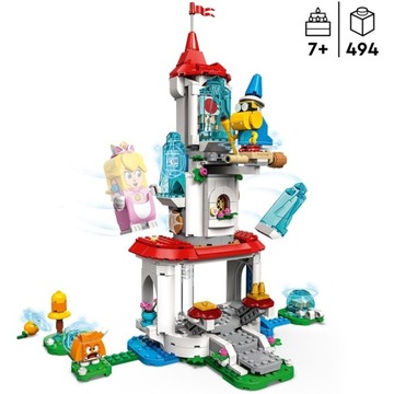 LEGO SUPER MARIO 71407 КОТ ПЕРСИК И ЛЕДОВАЯ БАШНЯ