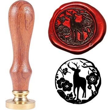 Pieczęć, stempel do wosku, laku wzór SARENKA