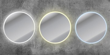 КРУГЛОЕ ЗЕРКАЛО С ПОДСВЕТКОЙ 100 СМ С ПОДСВЕТКОЙ ВАННАЯ КОМНАТА ГОСТИНАЯ СПАЛЬНЯ ГАРДЕРОБНАЯ ПЛАТЬЕ