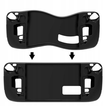 Резиновый бронированный чехол PGTECH для Steam Deck Glass