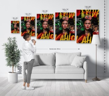 Картина на холсте для гостиной FRIDA KAHLO POP00011 60x90