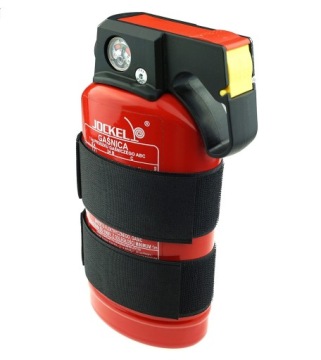 Держатель ленты для огнетушителя, застежка-липучка.