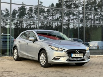 Mazda 3 III Hatchback Facelifting 2.0 SKYACTIV-G 120KM 2017 Mazda 3 2 kpl kół! Salon Polska, 1Ręka! LED, zdjęcie 4