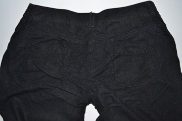 1413# NEXT- ciążowe lniane spodnie R.42/44